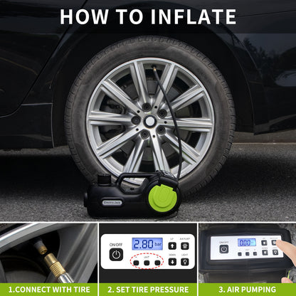 Kit de Cric Électrique 4en1 de 5T- DELUXE - BF