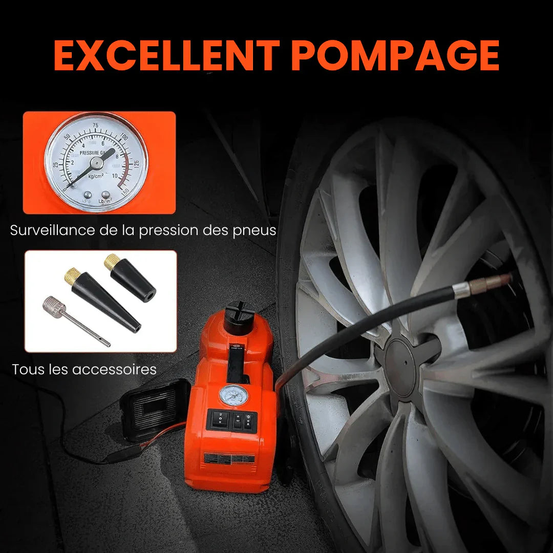 Cric Electrique 5 en 1 Pour Voiture (Promo 24H)